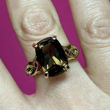 Load image into Gallery viewer, SS Vermeil Big Smokey Ring
