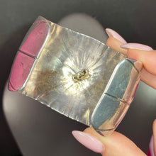 Load image into Gallery viewer, Sterling Lapis Cuff  Edgar Vet Fund
