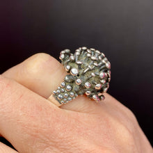 Load image into Gallery viewer, Sterling MCM Modernist Ring 6.25

