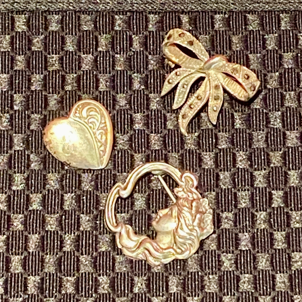 Group Of 3 SS Pins