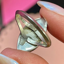 Load image into Gallery viewer, SS Inlaid Ring Size 6
