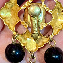Load image into Gallery viewer, Signed Haskell Chandelier Earrings
