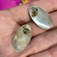 Load image into Gallery viewer, Sterling  Inlaid Gemstone Earrings
