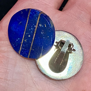 SS Gemmy Lapis Studio Earrings