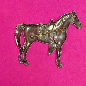 2.15/16" Sterling Horse Pin 12g