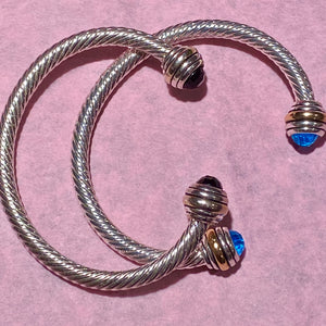 Pair Of Costume Cuff Bracelets