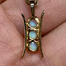 Load image into Gallery viewer, ❤️ Sterling Vermeil Opal Necklace
