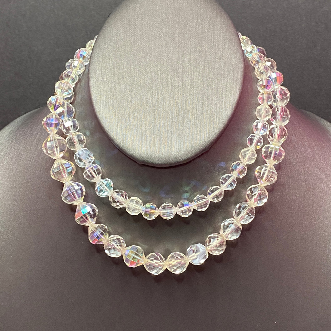 Long AB Crystal Necklace