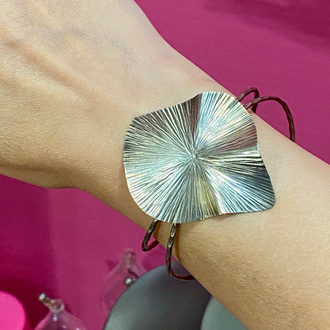 SS Modernist Cuff Bracelet