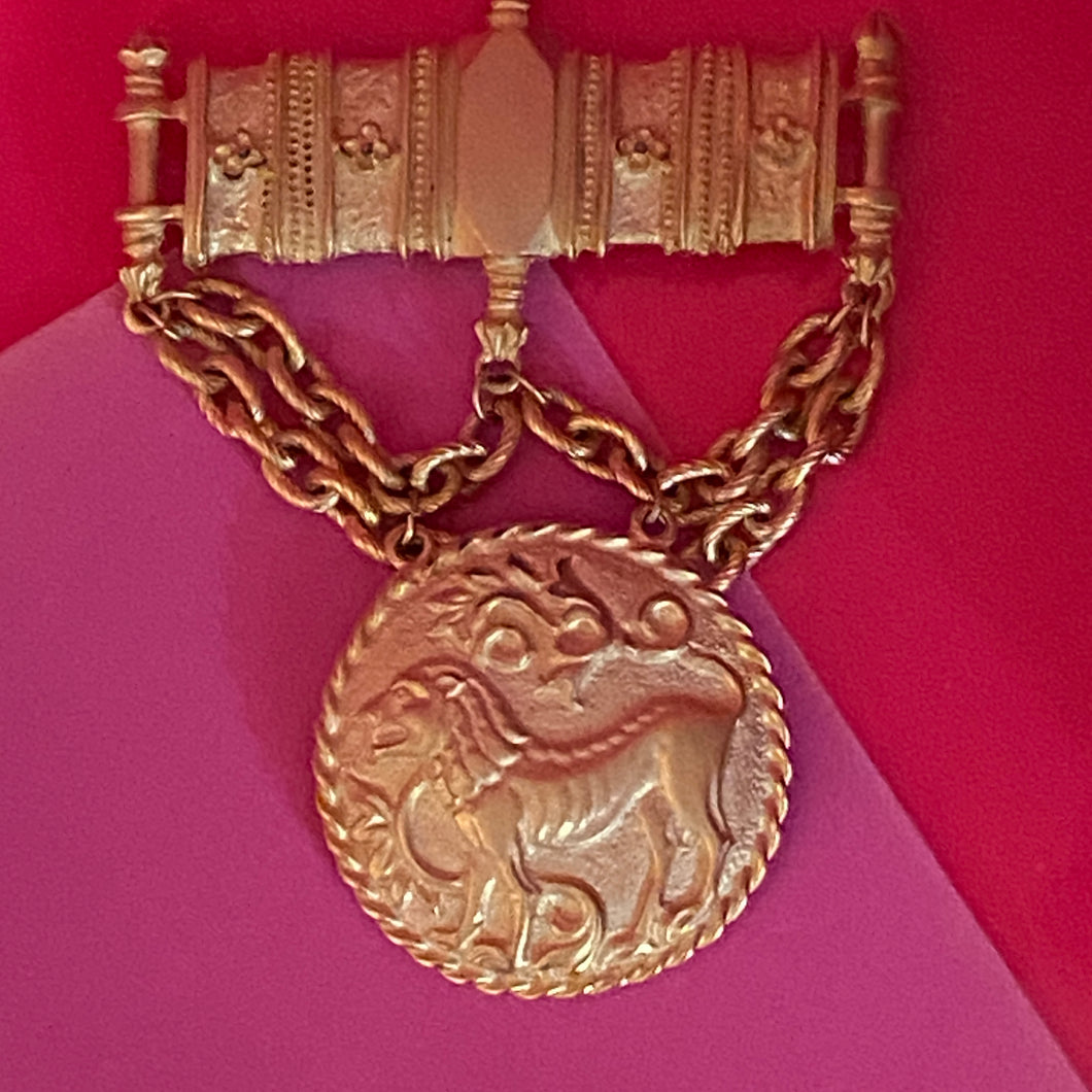 Etruscan Revival Pin