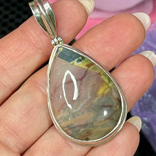 Load image into Gallery viewer, ❤️ Sterling Incredible Color Picture Stone Pendant
