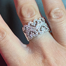 Load image into Gallery viewer, SS Designer Heart Ring
