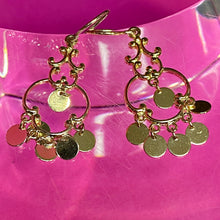 Load image into Gallery viewer, Sterling Sequin Earrings
