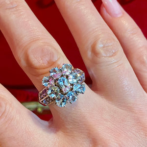 SS Very Light Tanzanite Ring