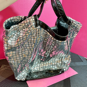 Dawn’s Fave Gustto Bright Silver Bag