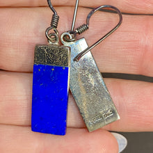 Load image into Gallery viewer, Sterling Lapis Earrings
