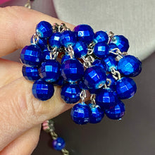 Load image into Gallery viewer, Signed Gina Jiang Lapis Necklace With Some Fav Earrings
