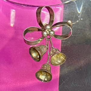 Sterling Christmas Pin