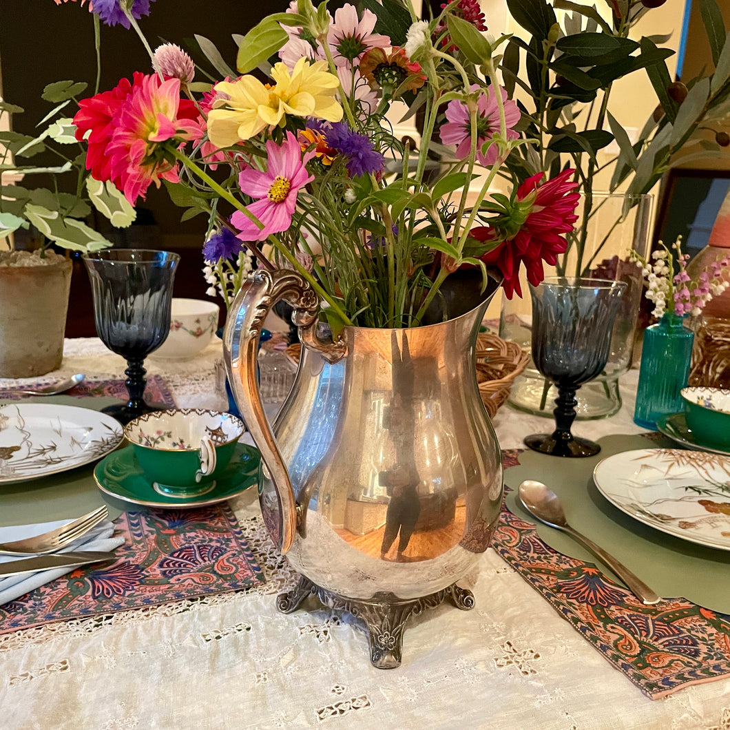 Silver Plated Water Pitcher