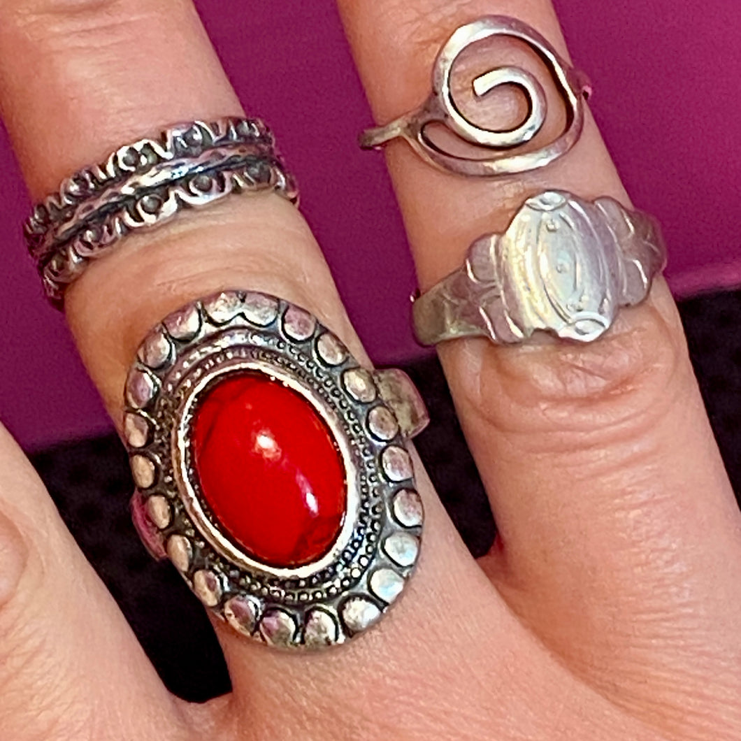 Fun Group Of Costume Rings