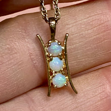 Load image into Gallery viewer, ❤️ Sterling Vermeil Opal Necklace
