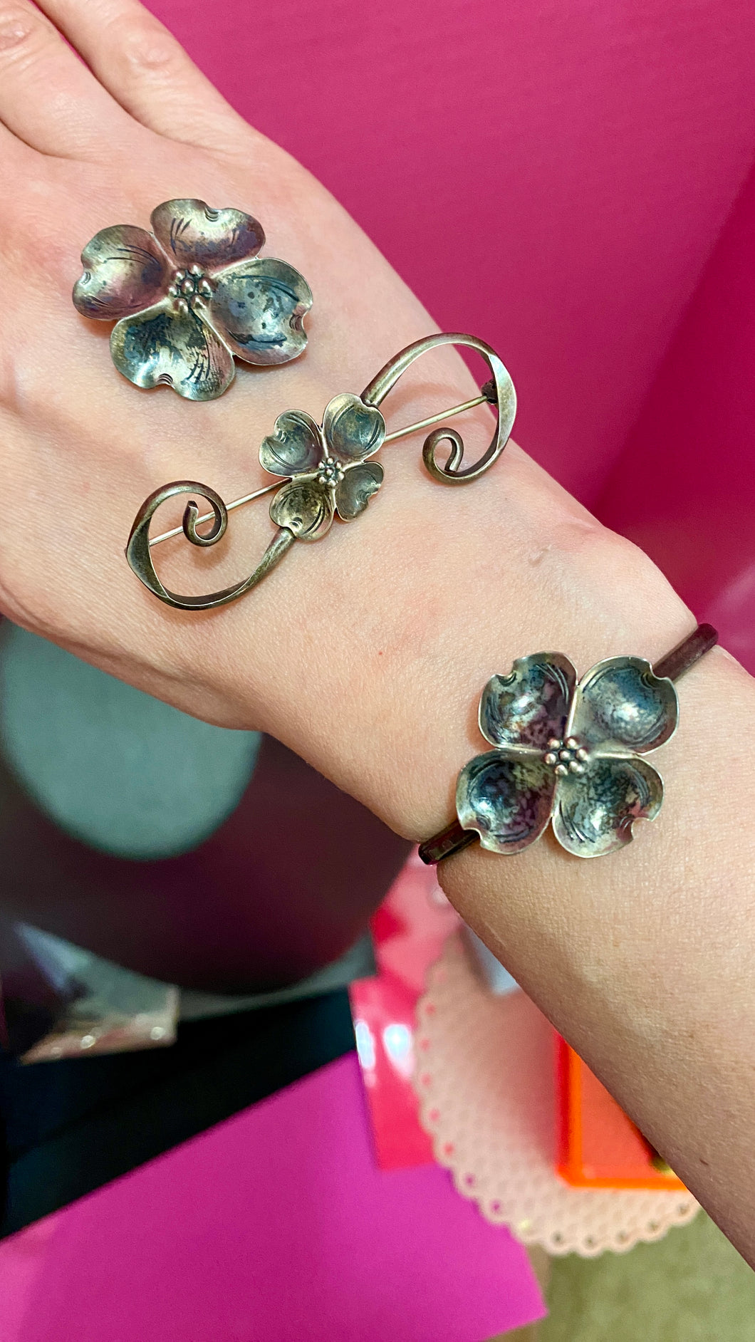Group Of Very Old Nye Jewelry