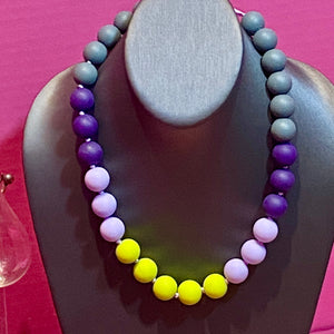 Arty Silicone Necklace