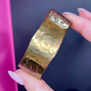 NY Studio Hammered Flat Cuff