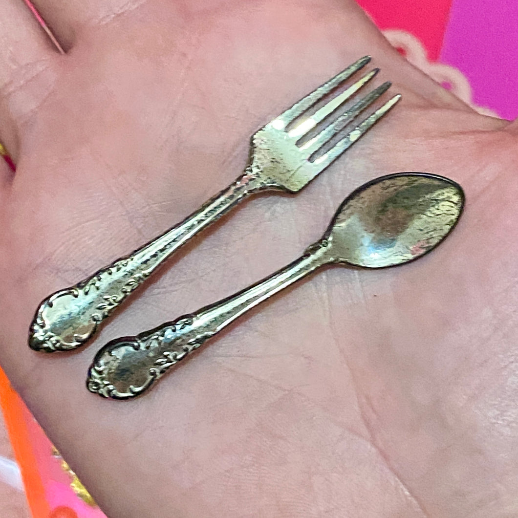 SS Fork & Spoon Pins