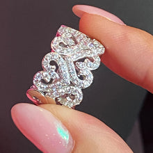 Load image into Gallery viewer, SS Designer Heart Ring
