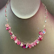 Load image into Gallery viewer, Sterling Crystal Heart Necklace

