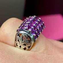 Load image into Gallery viewer, Sterling Amethyst Ring
