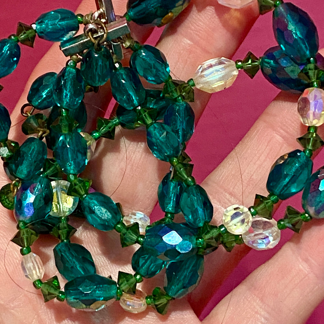 Green Crystal Necklace