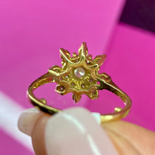 Load image into Gallery viewer, 14K MCM Diamond Ring
