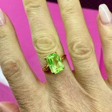 Load image into Gallery viewer, 14K Art Deco YAG Ring
