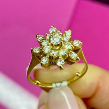Load image into Gallery viewer, 14K MCM Diamond Ring
