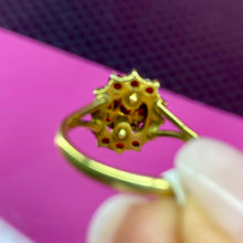 Load image into Gallery viewer, 14K Bohemian Garnet Ring
